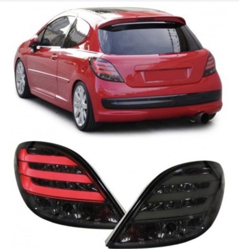 ✨ Feux arrière LED – Peugeot 207
