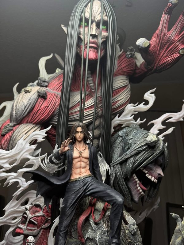 Eren Jäger et le Titan Fondateur