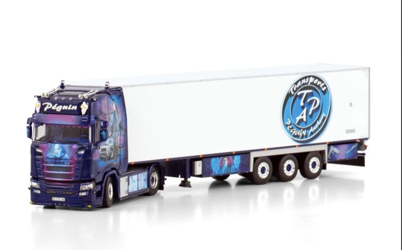 PEGUIN; SCANIA S HIGHLINE CS20H 4X2 REEFER TRAILER - 3 AXLE
