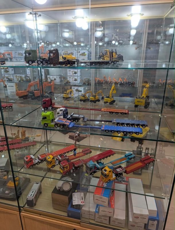 🚛 Collection de miniatures de camions & engins de chantier