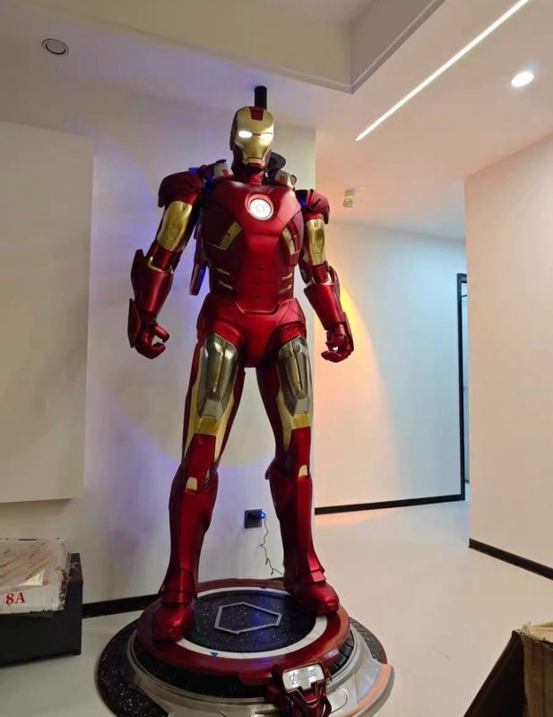 CUSTOMIZED The Avengers Iron Man MK7 1/1 GK Resin Figures Statue H 220cm Non QS
