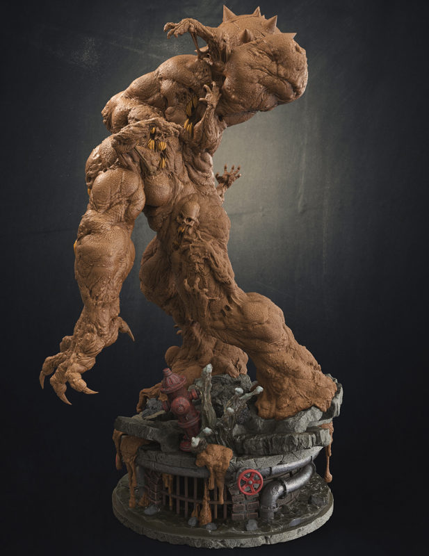 CLAYFACE – PRESTIGE SERIES 1/3 – STATUE DE COLLECTION
