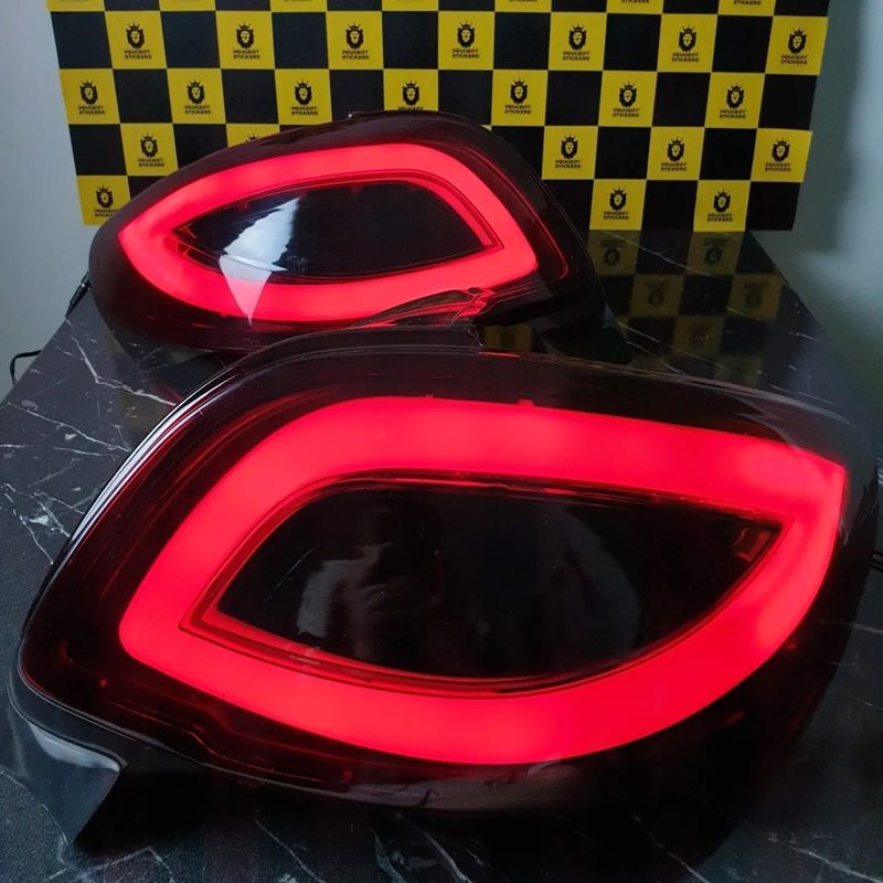 🔥 Feux arrière LED Peugeot 206 — Modèle CLS